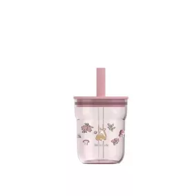   LITTLE DUTCH -  Gyerek pohár szívószállal 250 ml - Fairy Garden