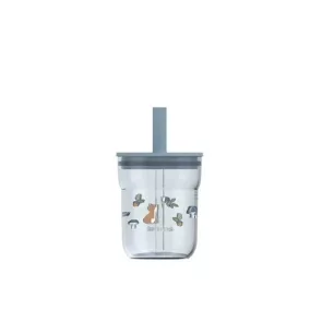   LITTLE DUTCH -  Gyerek pohár szívószállal 250 ml - Forest Friends