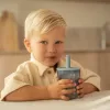 LITTLE DUTCH -  Gyerek pohár szívószállal 250 ml - Forest Friends