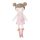 LITTLE DUTCH - Rosa - textilbaba pink ruhában - 50 cm