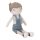 LITTLE DUTCH - Jim, kék ruhában - textilbaba  - 50 cm