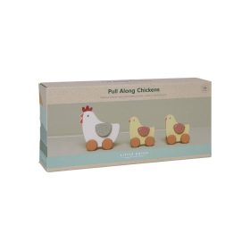 Little Dutch - Húzható játék - Tyúkanyó csibékkel Little Dutch - Húzható játék - Tyúkanyó csibékkel