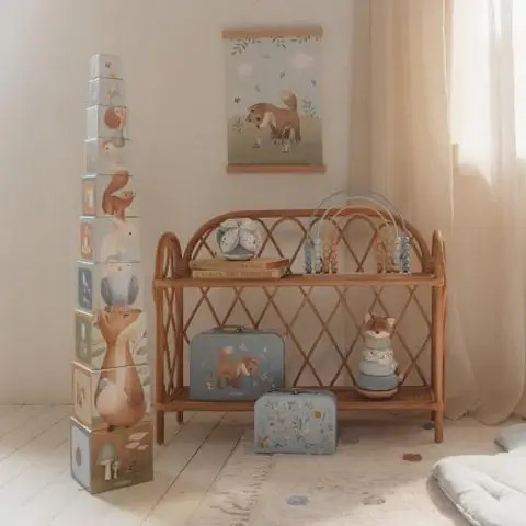 Little Dutch Toronyépítő - Forest Friends