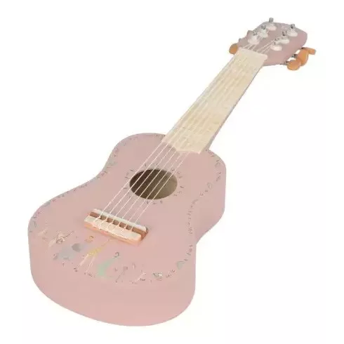 Little Dutch - Játék gitár pink - Safari Friend