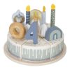 LITTLE DUTCH - Szeletelhető szülinapi torta