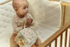 Little Dutch Plüss készségfejlesztő háromszög - Newborn Naturals