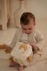 Little Dutch  - készségfejlesztő plüss kocka- Newborn Naturals