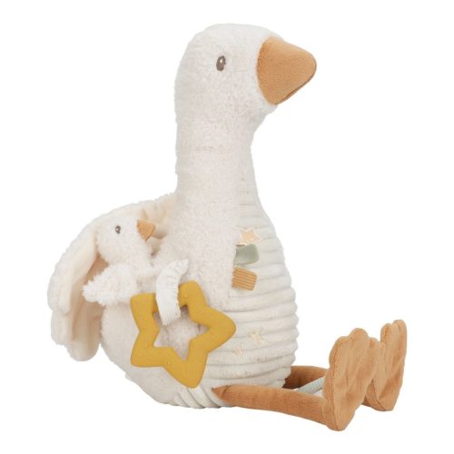 Little Dutch  - activity plüss gúnár-  Newborn Naturals