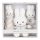 LITTLE DUTCH - Miffy ajándékdoboz - vintage csíkos