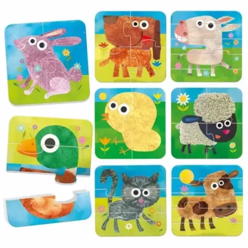Headu: Fejlesztő puzzle - A Farm, 8 darabos készle