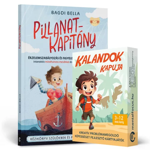 Pillanatkapitány Szívmanó csomag - Érzelemszabályozás és figyelemkontroll program szülőknek és pedagógusoknak