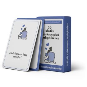 55 kérdés a párkapcsolat elmélyítéséhez (beszélgetésindító kártyák)   55 kérdés a párkapcsolat elmélyítéséhez (beszélgetésindító kártyák)