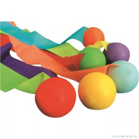 Szalagos labda készlet, 6 db Szalagos labda készlet, 6 db