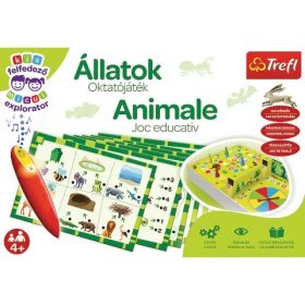 Trefl - Kicsi felfedezők - Állatok - Varázstollal Trefl - Kicsi felfedezők - Állatok - Varázstollal