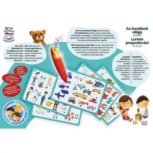 Trefl - Kicsi felfedezők - Óvodások világa- Interaktív tollal