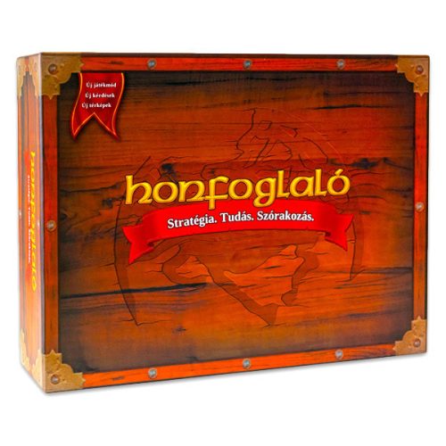 Honfoglaló - 2 térképes változat - stratégiai társasjáték