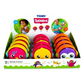 TOMY TOOMIES - Füttyös csibék - sípoló bébijáték