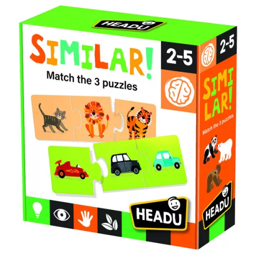 HEADU - Hasonlóságok - logikai puzzle, párosító játék