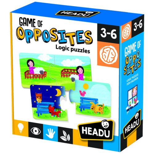 HEADU - Ellentétek - logikai puzzle, párosító játék