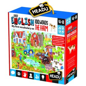   HEADU - Könnyen angolul - Farm - idegen nyelvi fejlesztő puzzle