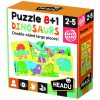 HEADU - Dinoszauruszok - 8+1 kétoldalas puzzle