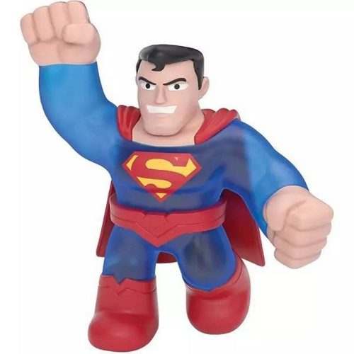Goo Jit Zu Superman – zselés töltetű, nyújtható szuperhős figura. Hajlítható, összenyomható, levehető övvel – kreatív és tartós játékélmény 4 éves kortól.