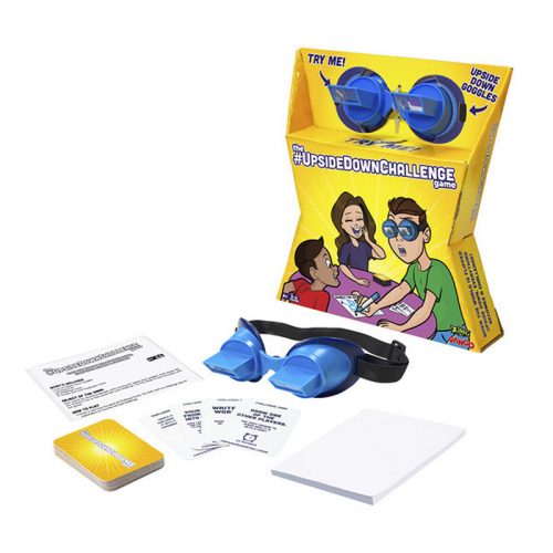 Fejjel lefelé kihívás - vicces társasjáték