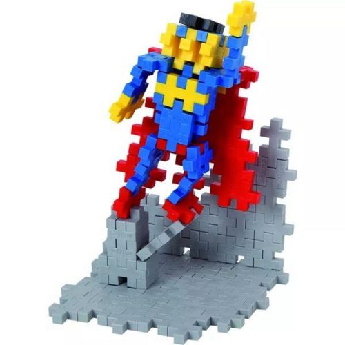 Plus-Plus 100 db-os építőjáték szuperhős figurával – fejleszti a térlátást, kézügyességet, fantáziát. Kreatív és tartós szórakozás 5 éves kortól.