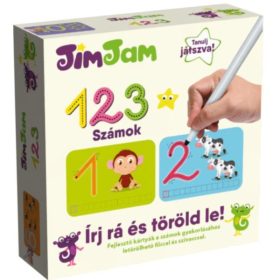 JimJam: Írj rá és töröld le! - Számok - Palincs Játék JimJam: Írj rá és töröld le! - Számok - Palincs Játék