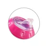 BabyOno itatópohár - csöpögésmentes puha csõrrel 3hó 180ml pink  1456/02