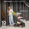 Kinderkraft sportbabakocsi 25 kg Trig 3 Granite grey