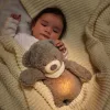 Nattou éjjeli fény zenélõ plüss Sleepy maci szürke