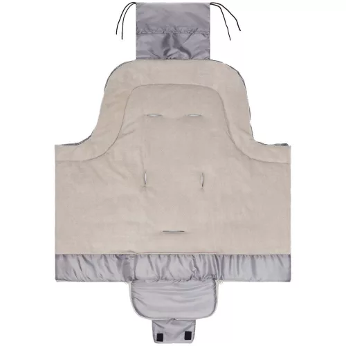 Fillikid bundazsák babakocsiba Eco big 1220-37 ezüst