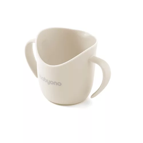 BabyOno tanulópohár - ergonómikus 6hó bézs 1463/09