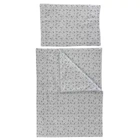   Soffi Baby ágynemû szett 2 részes 135x90 - 40x60cm Csillagok fehér