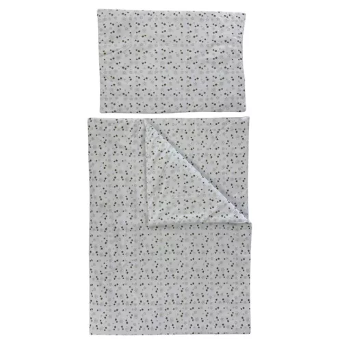 Soffi Baby ágynemû szett 2 részes 135x90 - 40x60cm Csillagok fehér
