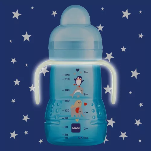 MAM ivópohár Trainer Night 220ml 4hó fiú