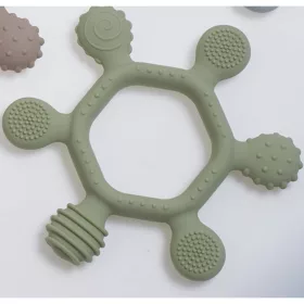 Gamberritos rágóka szilikon zöld 11021