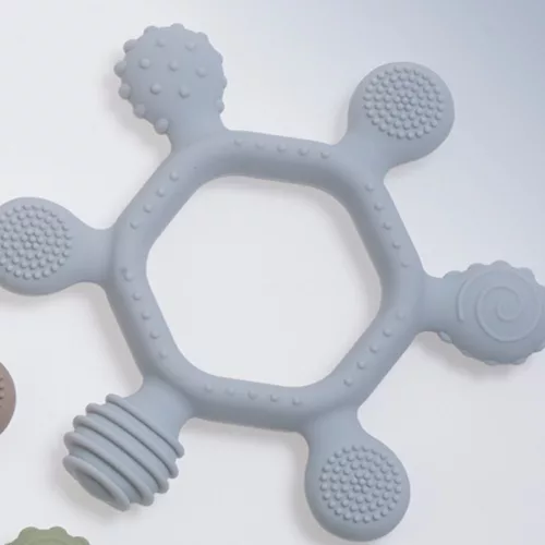 Gamberritos rágóka szilikon szürke 11021