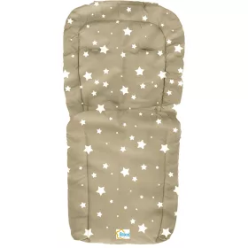   Fillikid nyári lábzsák Duo Friend lecipzározható Stars natúr 3915-09