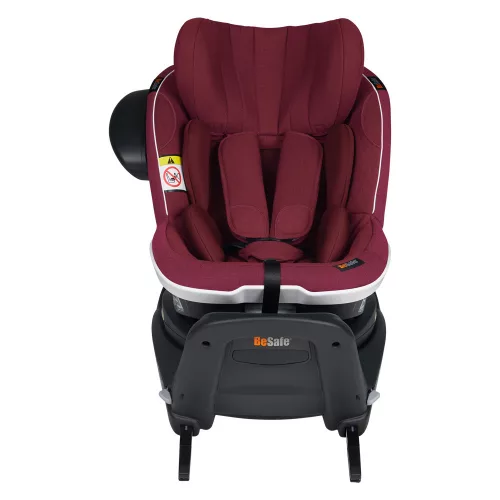 BeSafe gyerekülés iZi Twist I-Size ISOfix 61-105 cm Burgundy Mélange