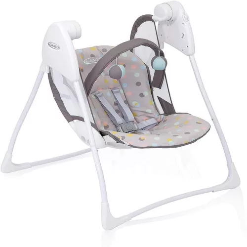Graco elektromos hinta Baby Delight  Confetti Grey
