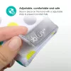 bblüv bébikesztyû szilikonos rágókával Glüv Aqua