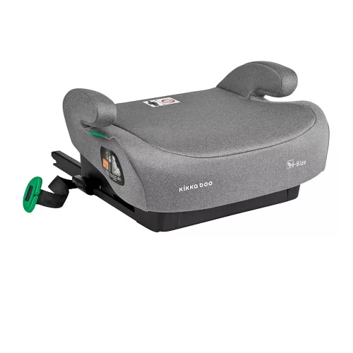 Kikkaboo ülésmagasító i-Tip i-Size Isofix 125-150 cm világosszürke