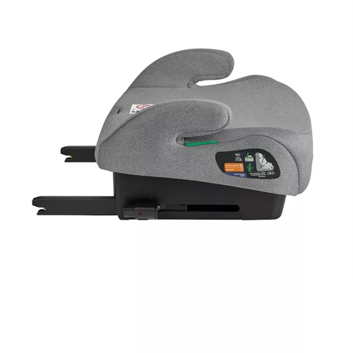 Kikkaboo ülésmagasító i-Tip i-Size Isofix 125-150 cm világosszürke