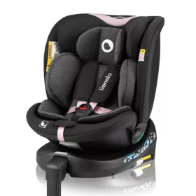   Lionelo gyerekülés Navy i-Size Isofix 360 fok 40-150 cm pink