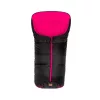 Fillikid bundazsák babakocsiba Eco big 1220-22 fekete pink béléssel