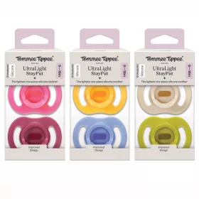 Tommee Tippee játszócumi Ultra Light 2 db 6-18 hó