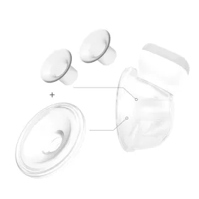   BabyOno mellszívó alkatrész  - tölcsér /2db/ és szilikon betét /1db/ Shelly 1000 KIT II.