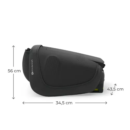 Kinderkraft gyerekülés Unity 2 i-Size Isofix 100-150cm fekete